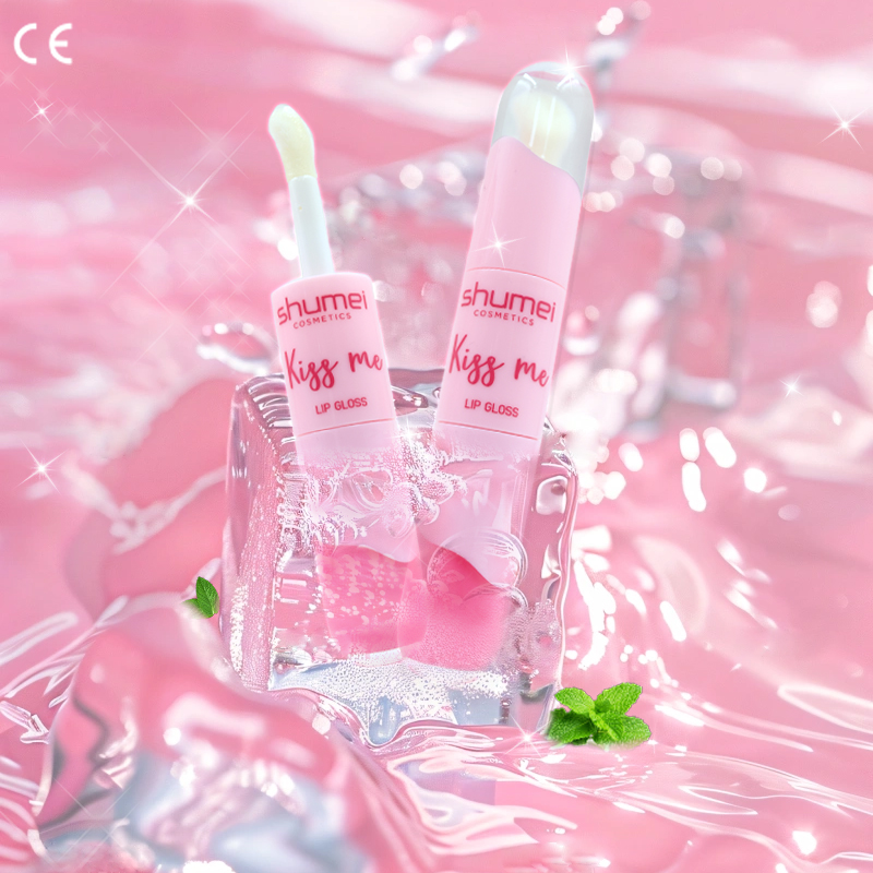 Rmoce Long-Lasting Lip Plumper Set No-Sticky Transparent Hydrating Lip Gloss Oil Waterproof Moisturizing Lip Enhancer